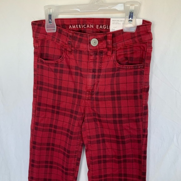 American Eagle | plaid jeans - Picture 2 of 5